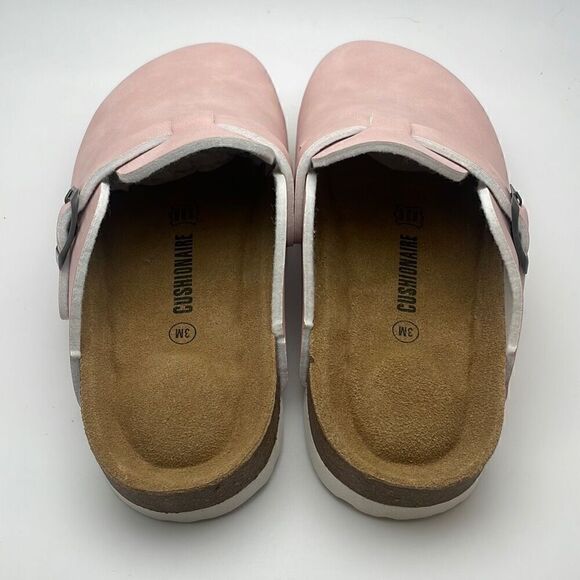 CUSHIONAIRE Women's Cork Footbed Clog SIZE 3 KIDS PINK - Picture 4 of 8
